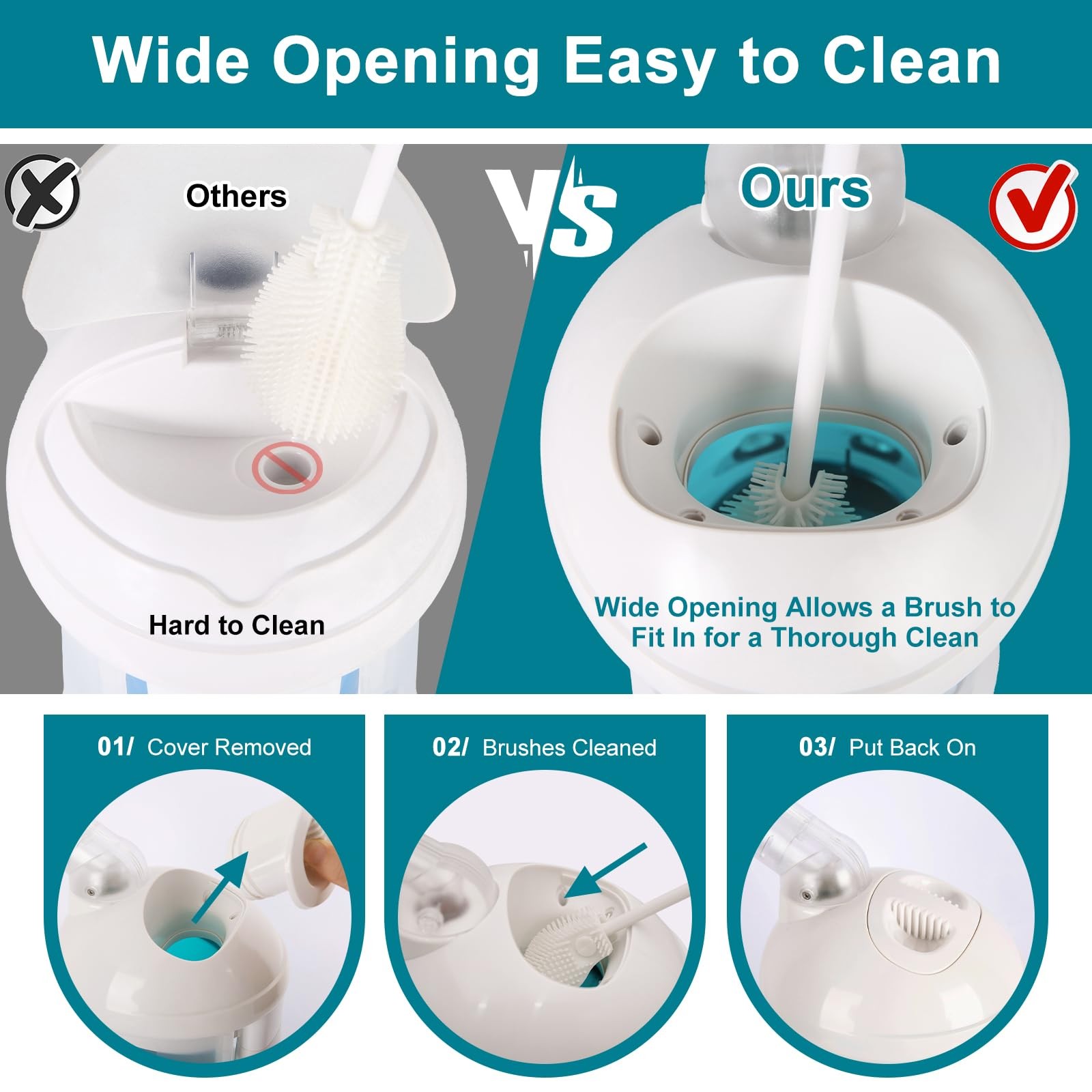 DKURQG Facial Steamer, Nano Ionic Face Steamer for Deep Cleaning Blue