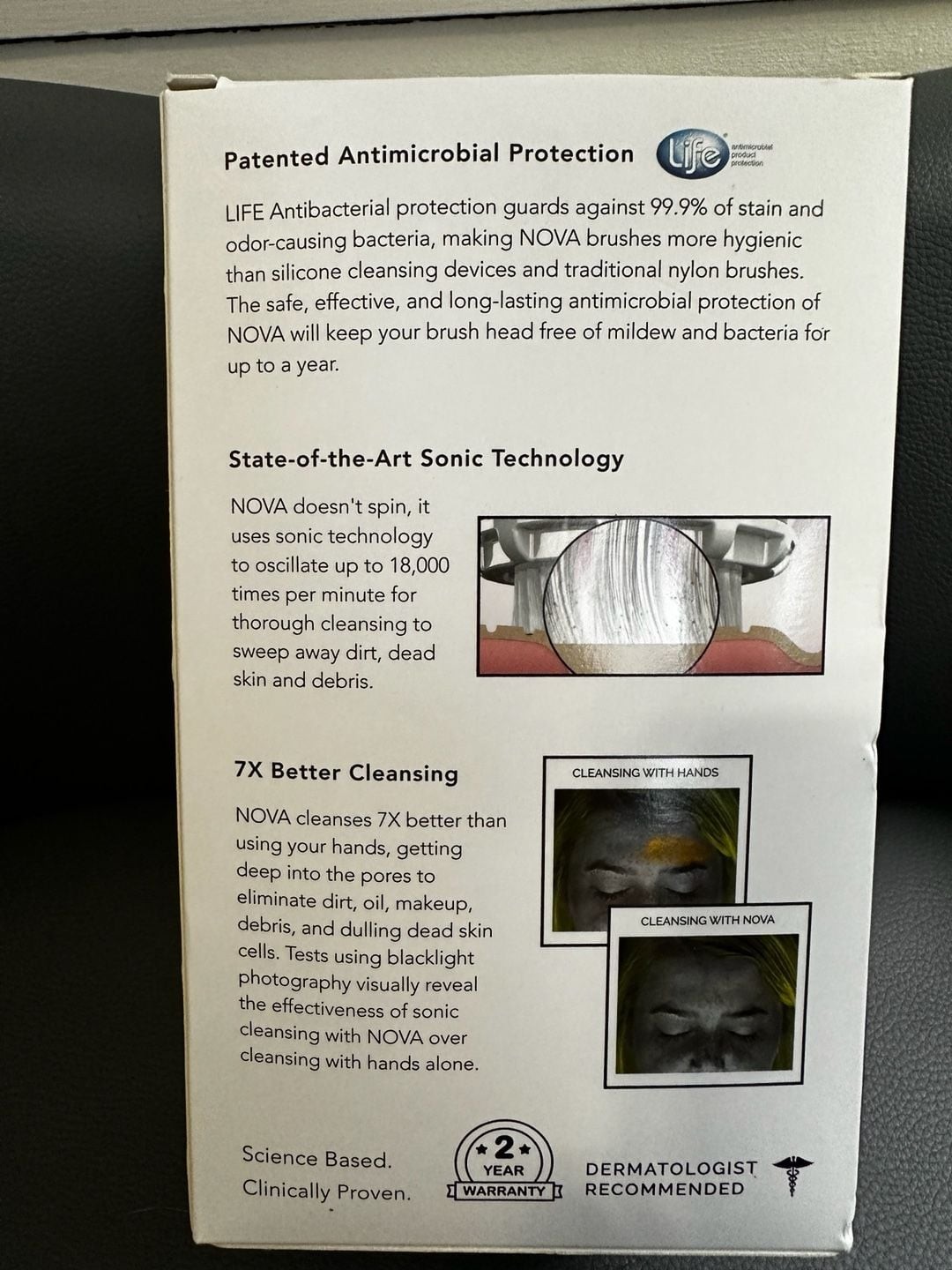 NEW Spa Sciences NOVA Sonic Facial Cleansing System – Mint Green