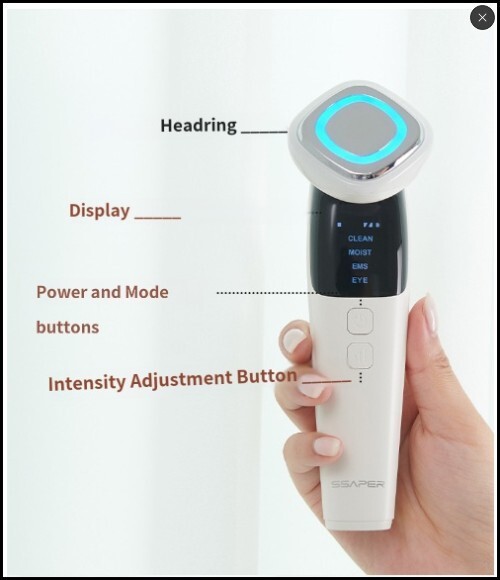 K-Beauty Shepher Galvanic Face Massager Boosts Skincare Absorption & Firmness
