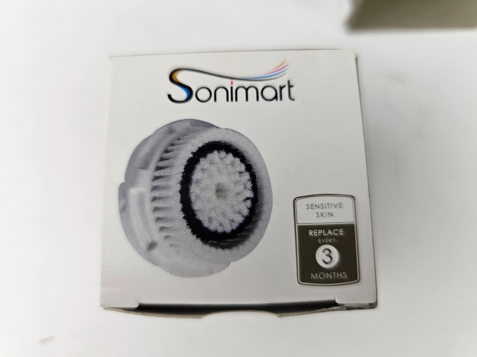 4-Pack Sensitive Replacement Facial Brush Heads For Clarisonic Mia NEW OPEN BOX