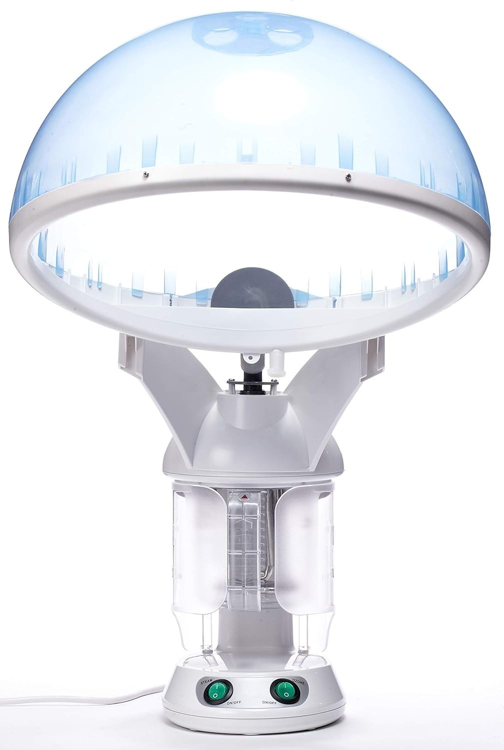 Moisturizing Hair Steamer with Facial Attachment for Hydration and Rejuvenation