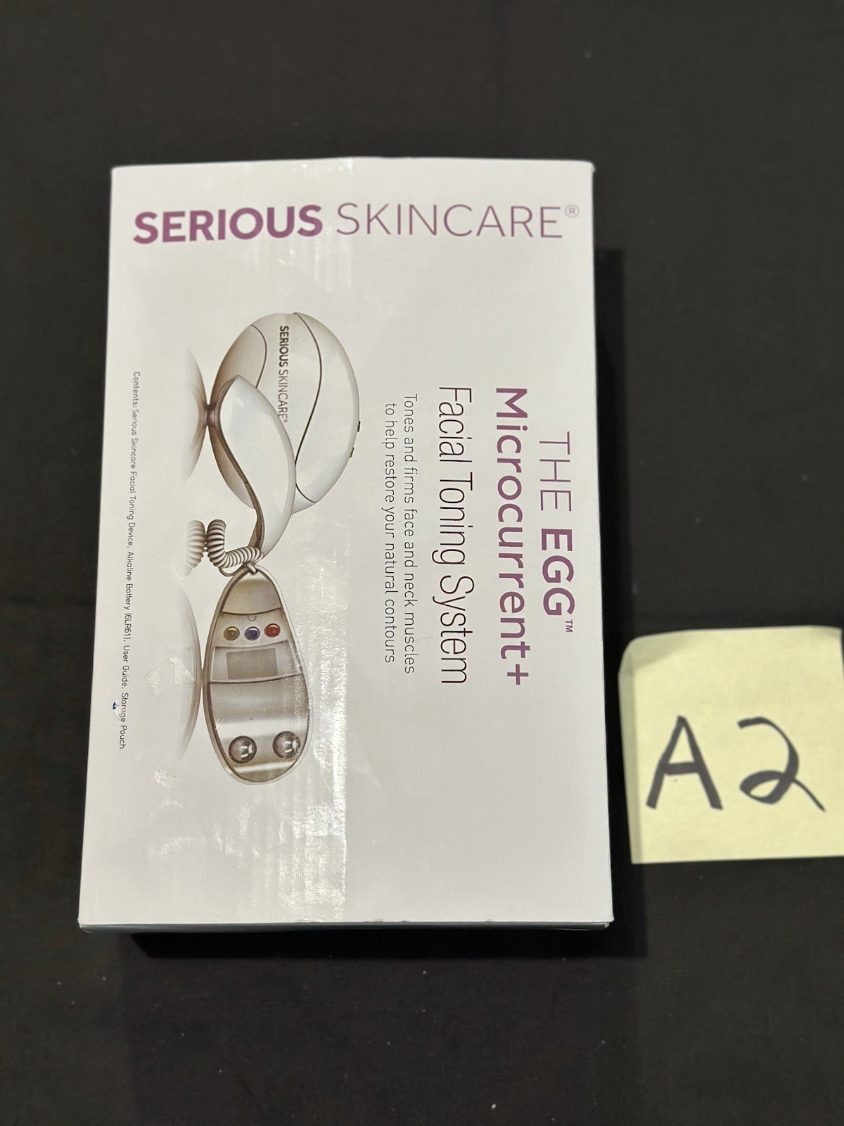 Serious Skincare The Egg Microcurrent+ Facial Toning System Firm Contour NEW