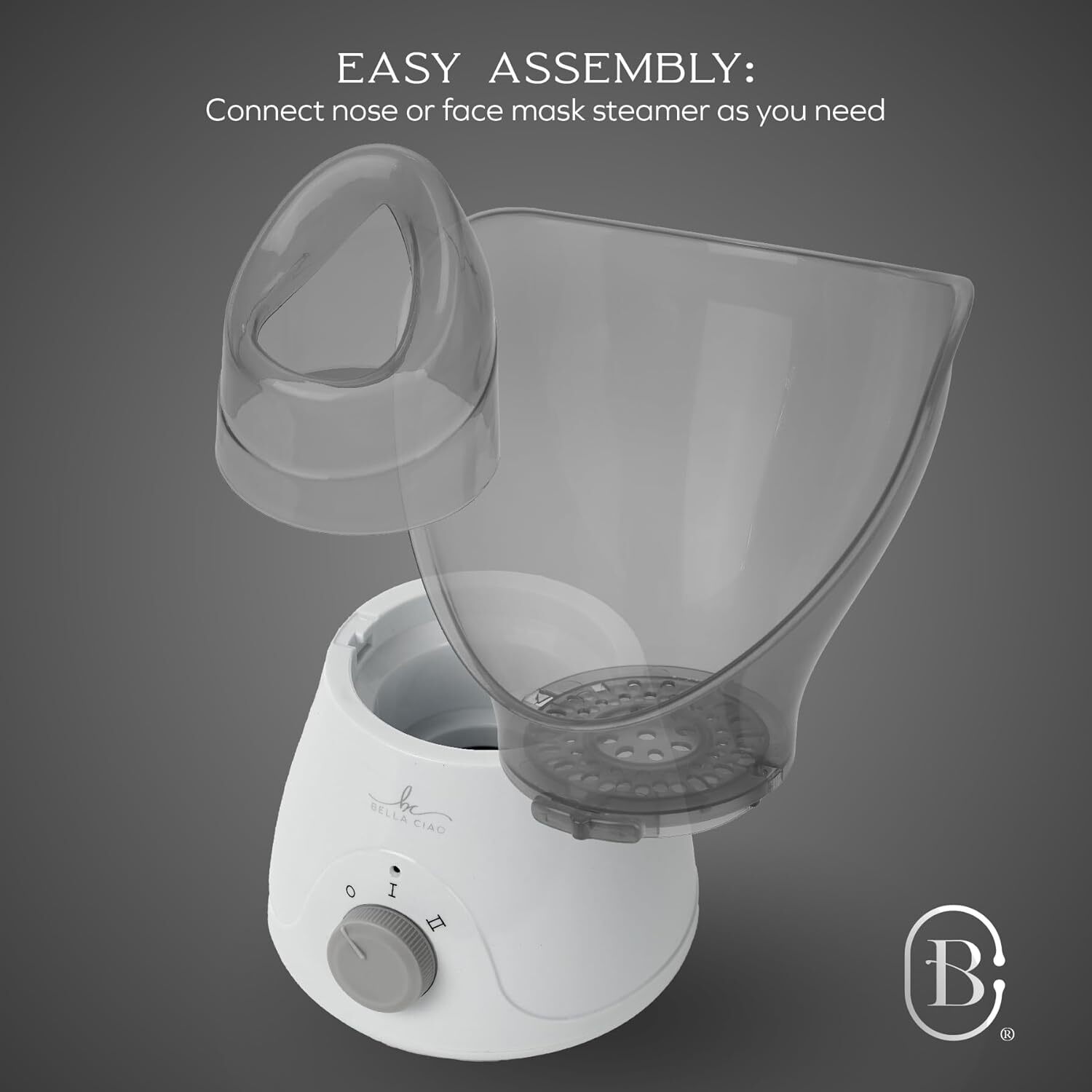 Gentle Face Steamer for Facial Deep Cleaning, 11-PC | Facial Steamer for Proacti