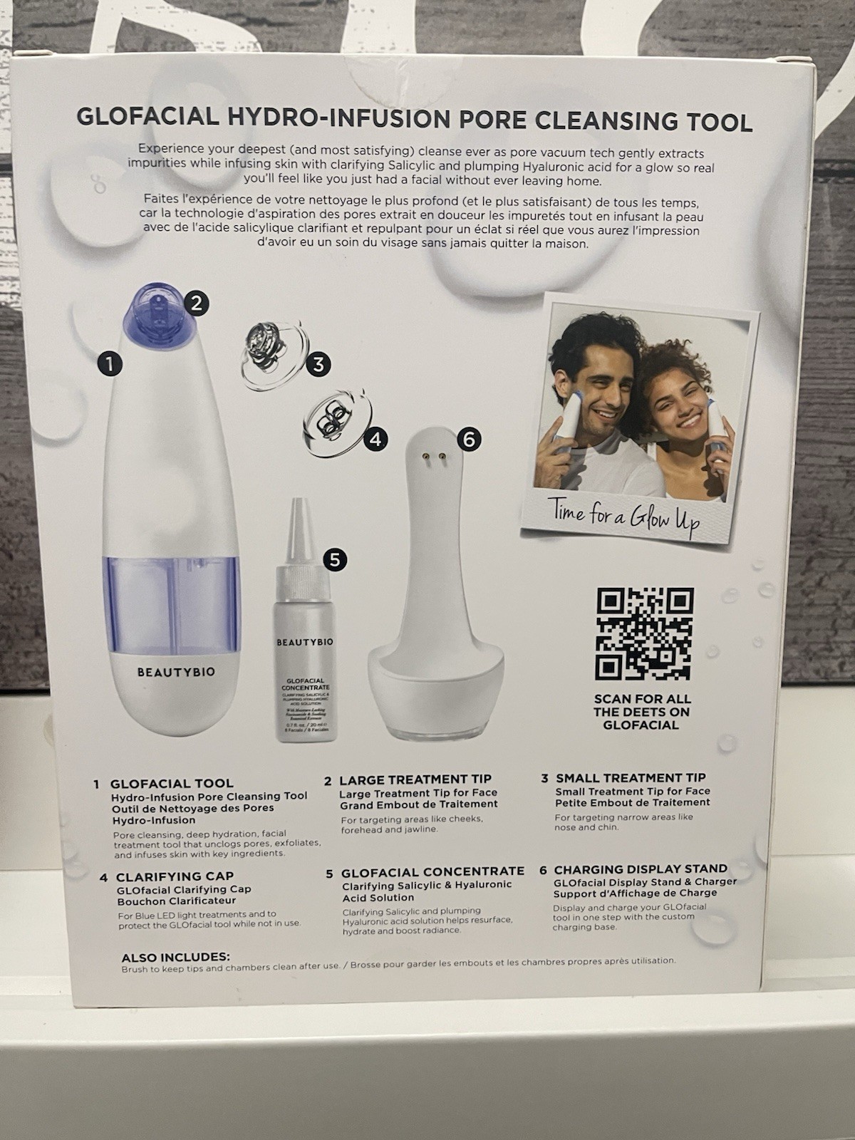 BEAUTYBIO Glofacial Hydro-Infusion Pore Cleansing Tool MSRP $200