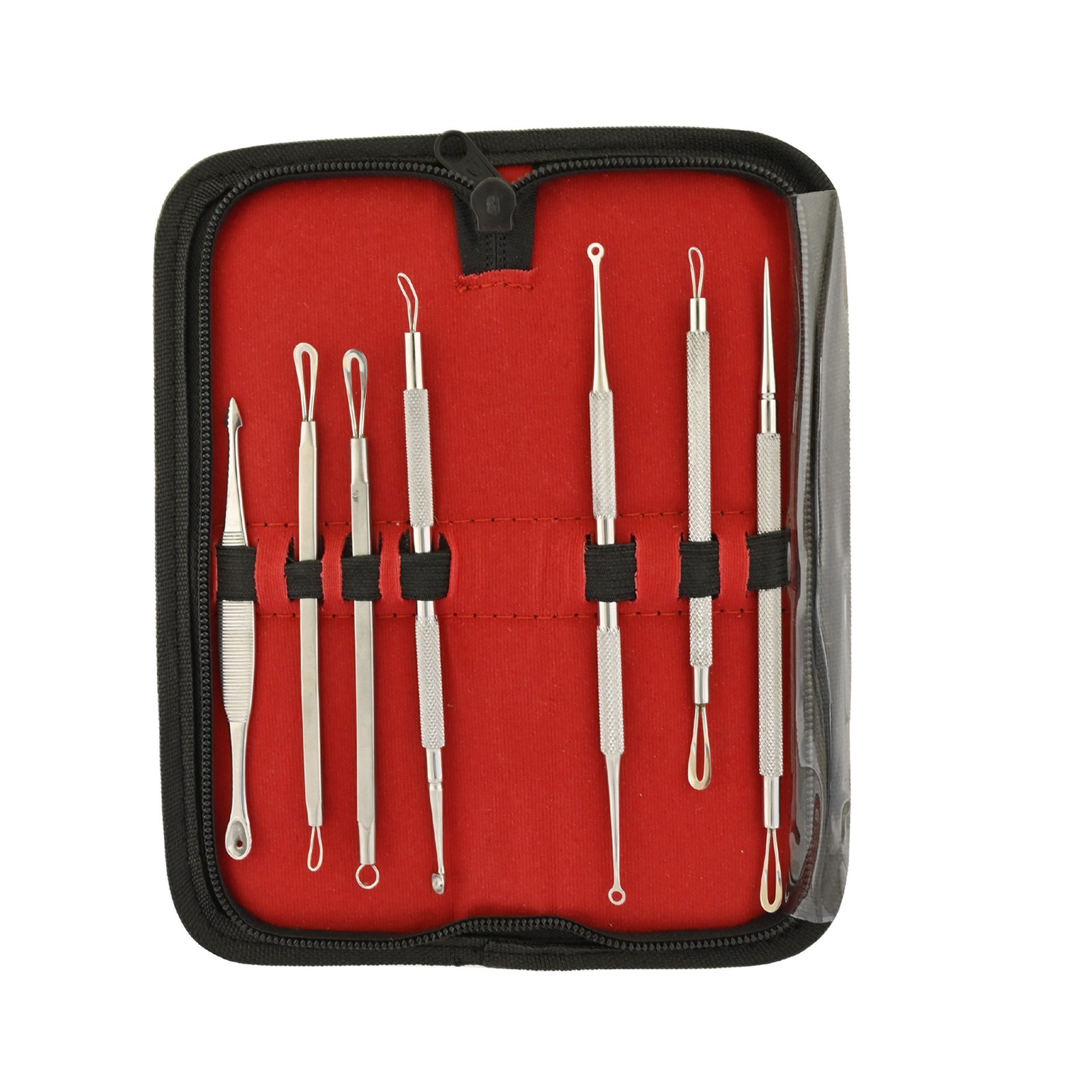 Pimple Blackhead Remover Extractor Tool Kit White Head Acne Blemish BTS-772