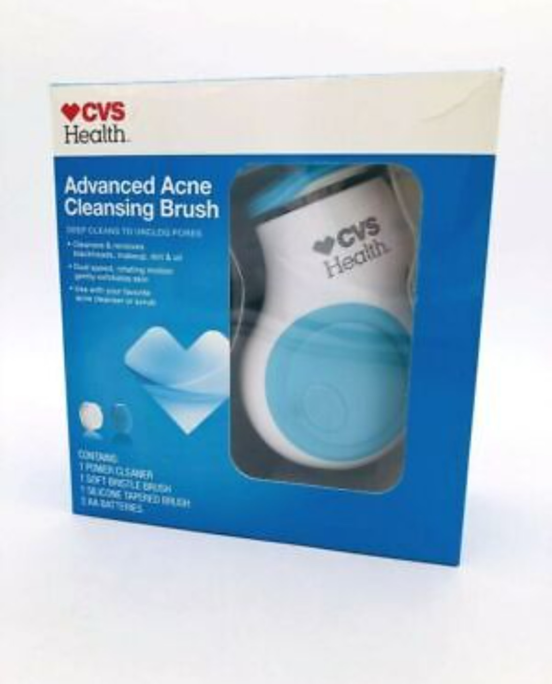 CVS Health Advanced Acne Cleansing Brush and Tools Sealed Box
