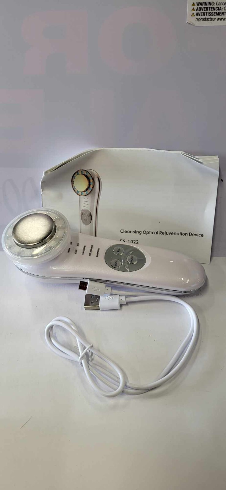 Facial Massager Cleansing Optical Rejuvenation Device ES-1022