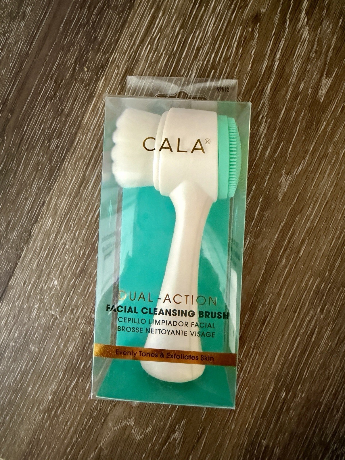 CALA Dual-Action Facial Cleansing Brush (Mint), Deep Clean Pores, NIB