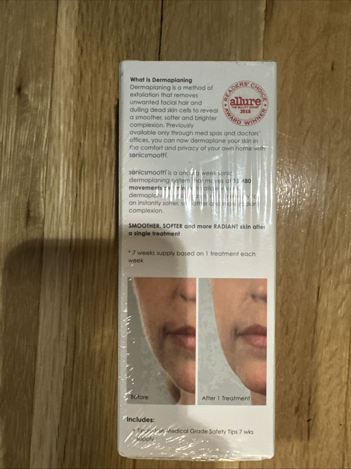 Michael Todd Beauty 2In1 Sonic Dermaplaning At Home Replenishment Kit – NEW