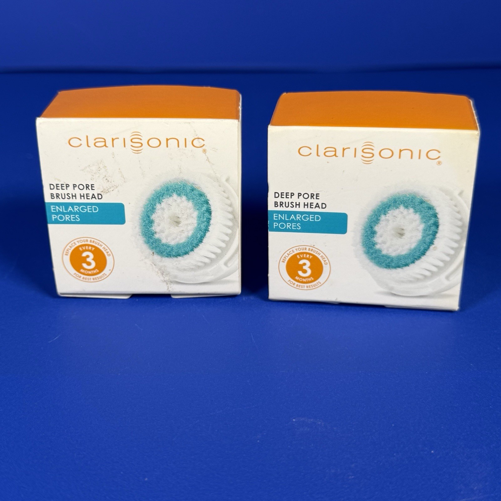 2~Clarisonic Deep Pore Brush Head Enlarged Pores Discontinued