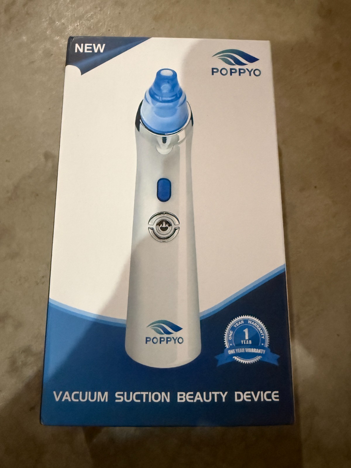 NEW Poppyo Vacuum Suction Beauty Device Blackhead Remover