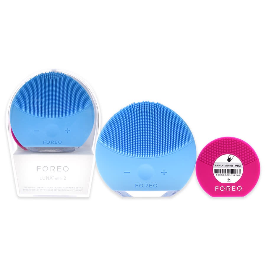 LUNA Mini 2 – Aquamarine by Foreo for Women – 1 Pc Cleansing Brush