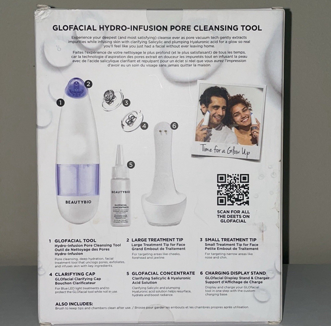 Beautybio Extract Infuse Clarify Glofacial Hydro Pore Cleansing Tool