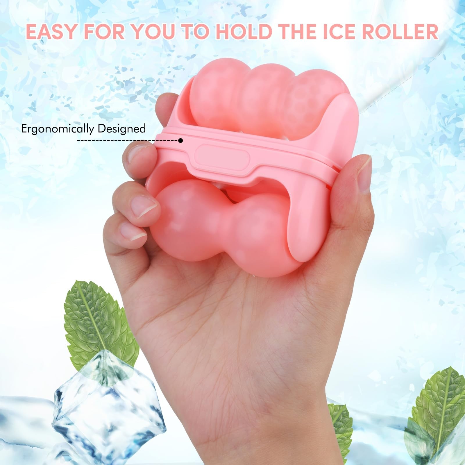 Ice Roller for Face,Eyes,Cooling to Tighten Brighten Complexion,Soothing Skin…