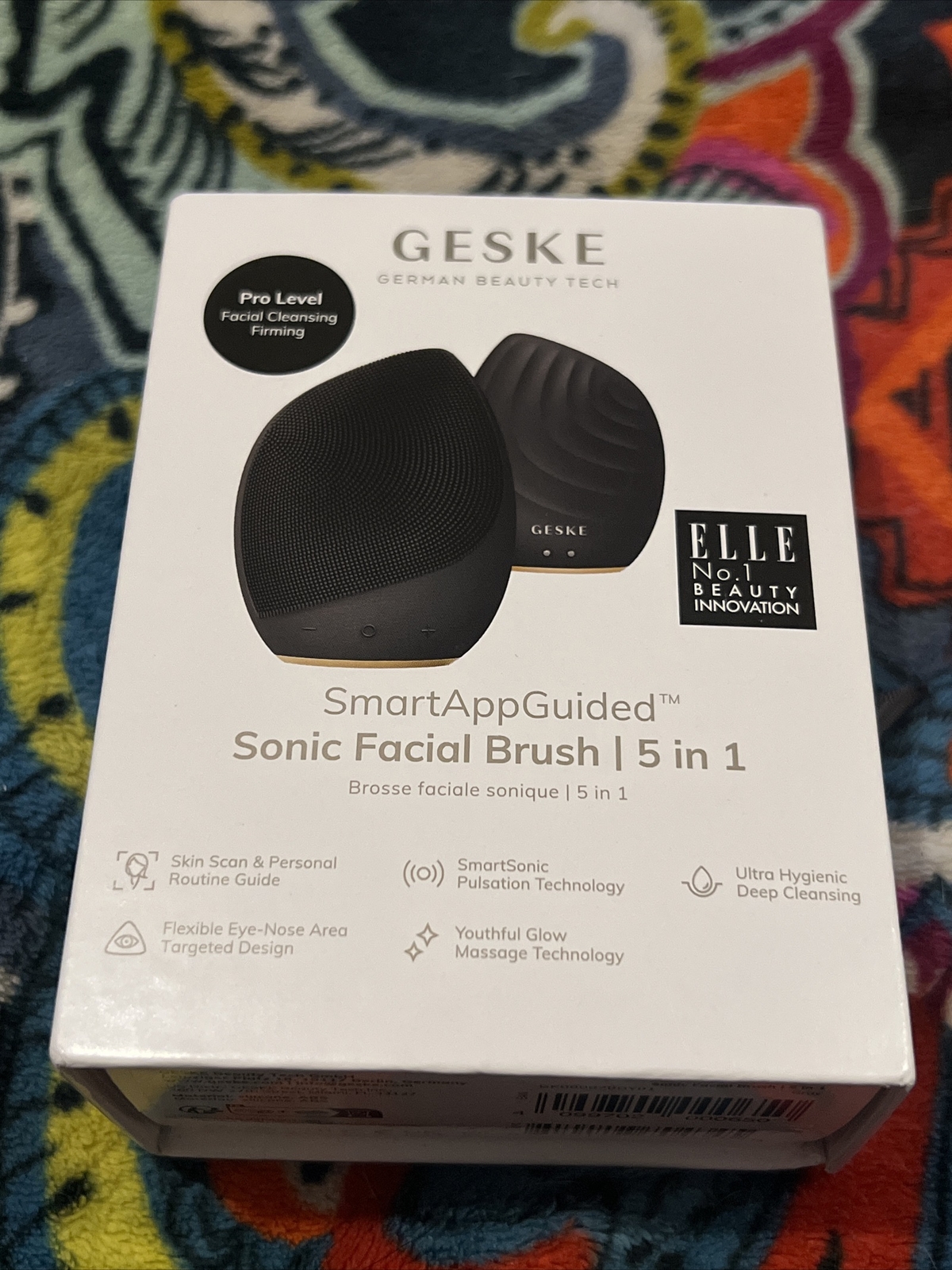 GESKE – SONIC FACIAL BRUSH – 5 In 1 – NEW