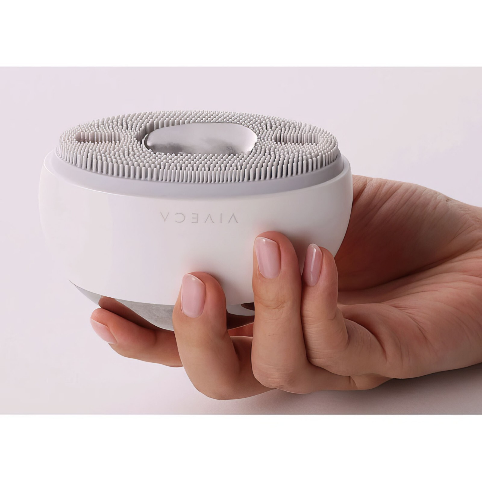 Viveca Ultrasonic Wave Facial Cleanser Micro-Vibration Galvanic Light Therapy
