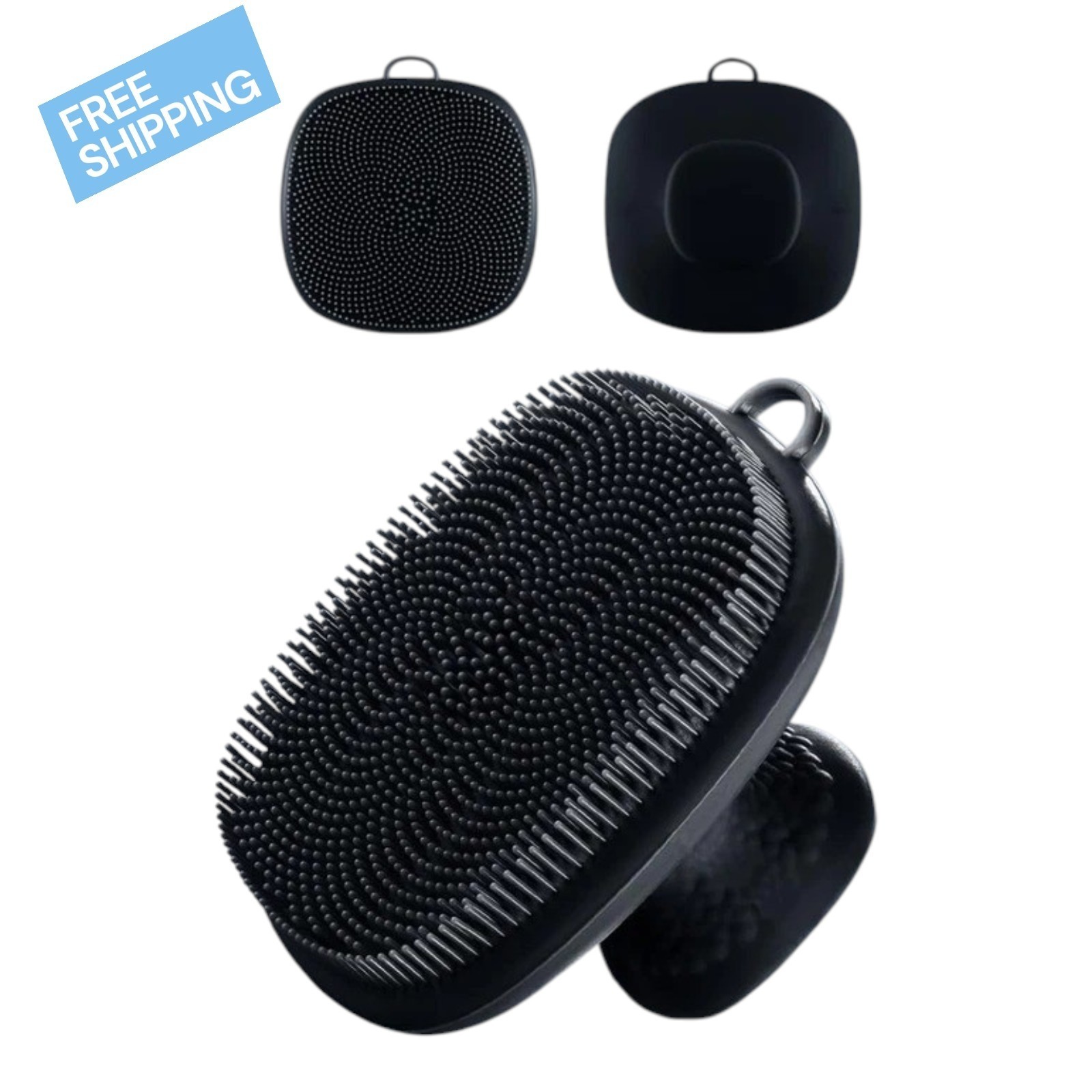 Silicone Facial Cleaning Brush Scrubber Silicone Miniature Face Deep Clean Shave