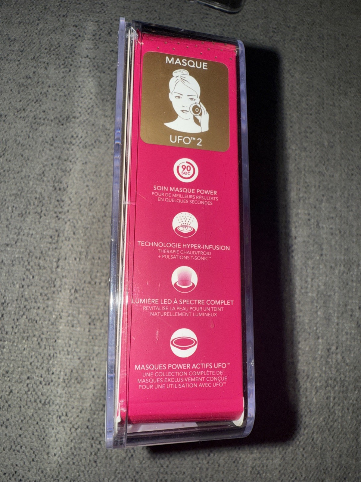 FOREO – UFO 2 Smart Mask Treatment Device Fuchsia Brand New Sealed