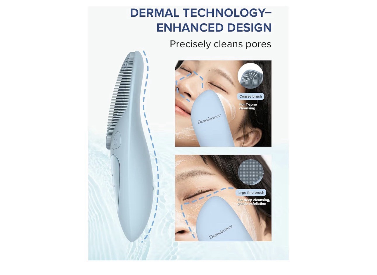 Dermalactives Pureskin Automatic Silicone Brush