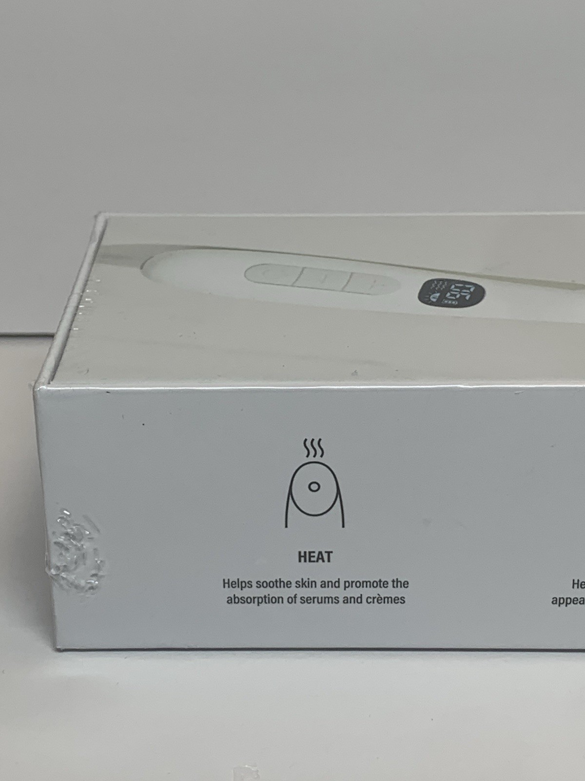 Meaningful Beauty Skin Renewing Facial Tool ~ Heat Massage, Red Light ~ Sealed