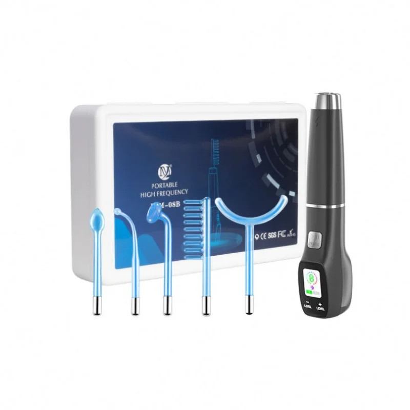 Multifunction LCD Screen 4 in 1 Electric Facial Skin Care Wand Beauty Device