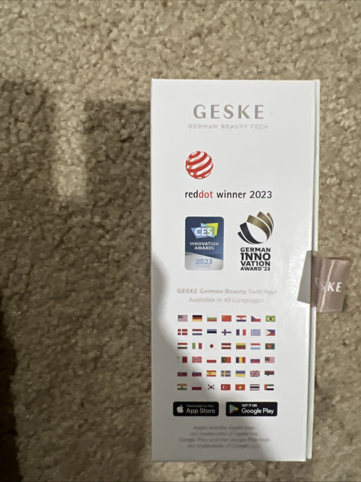 GESKE SmartAppGuided Sonic Facial Brush 5 in 1 | Electric Facial Cleansing Brush