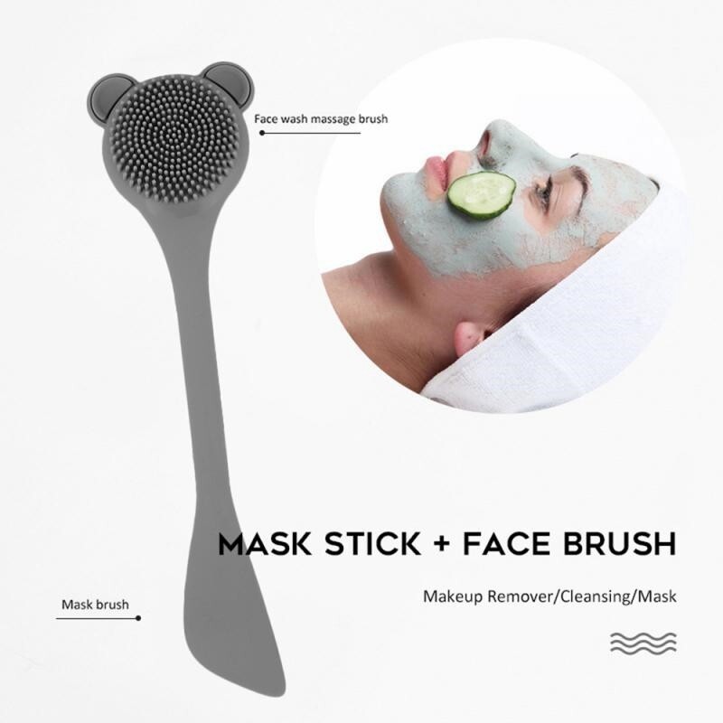 Cleansing Brush Cleaner Skin Beauty Brush Skin Care Soft Silicone Facial Brush
