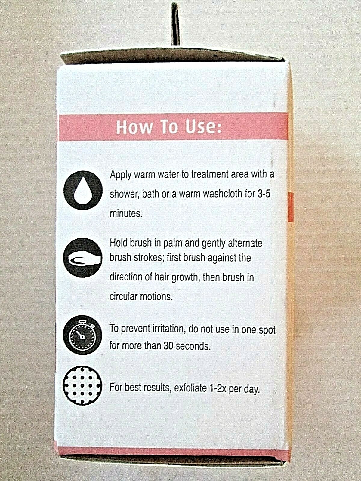 Exfoliating Skin Brush by Lifestyle Products
