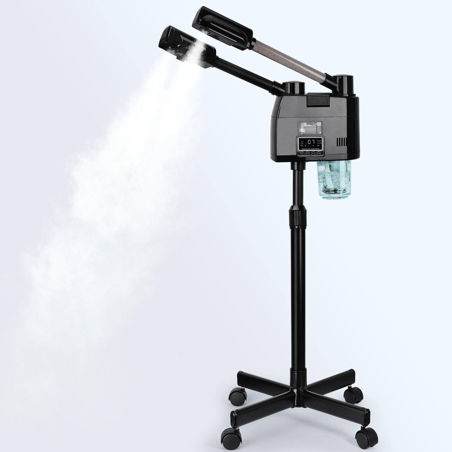 Professional Facial Steamer, 2 in 1 Facial Steamer, Esthetician Steamer with Hot