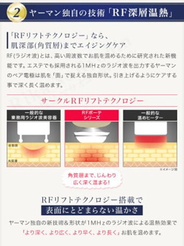 YA-MAN RF Beaute Photo PLUS HRF-10T Facial Device EMS RF Japan New