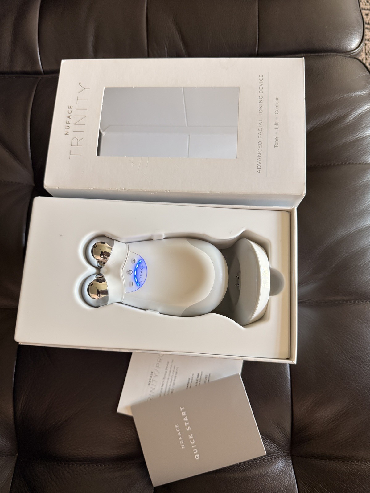 NuFACE Trinity Advanced Facial Toning Microcurrent Device