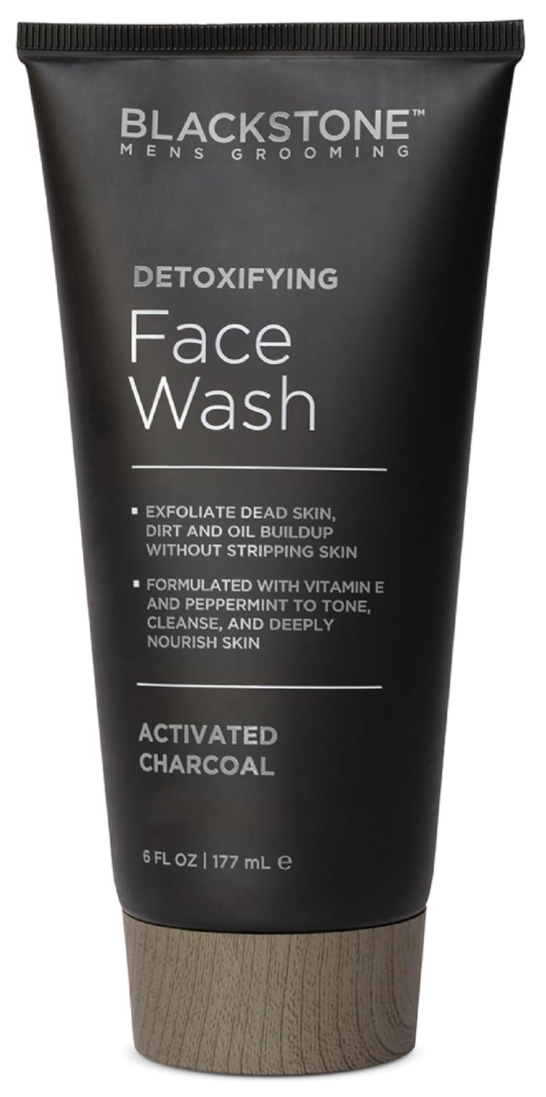 Blackstone Men’s Grooming Detoxifying Face Wash with 6 Fl Oz (Pack of 1)