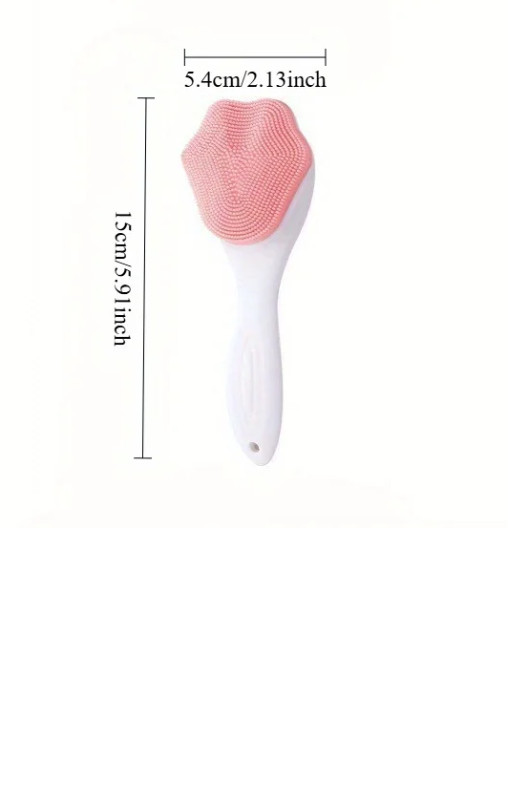 Manual Silicone Facial Cleansing Brush Cat Paw Face Scrubber Exfoliating White