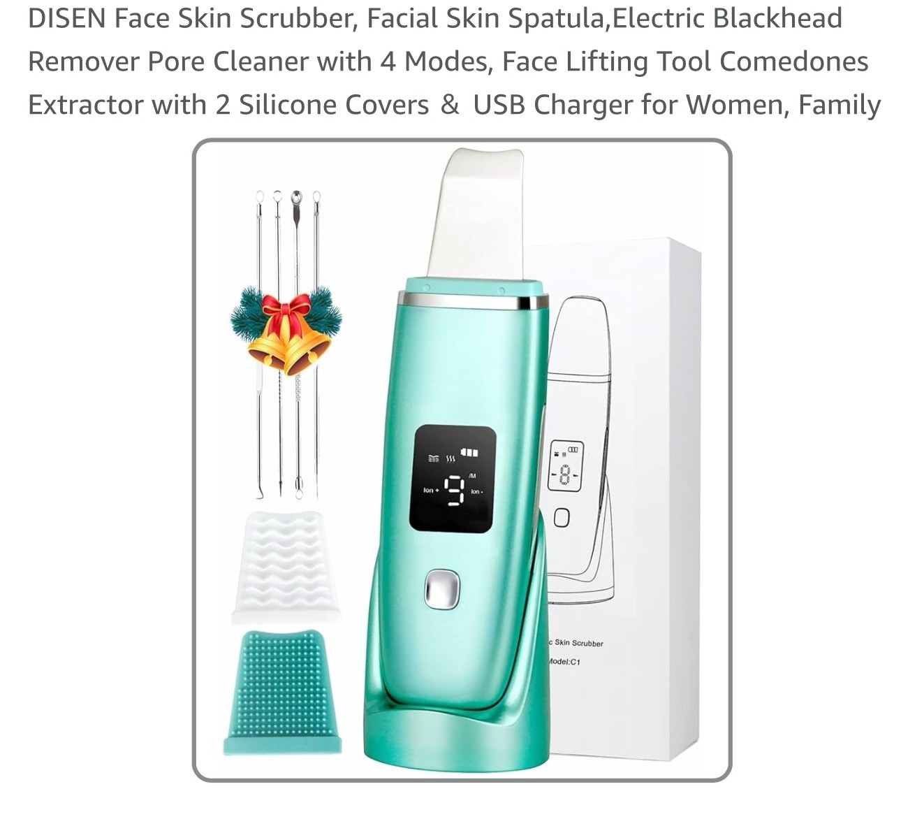 Face Skin Scrubber / Spatula 4 In 1 Pore Cleaning Face Lifting Tool