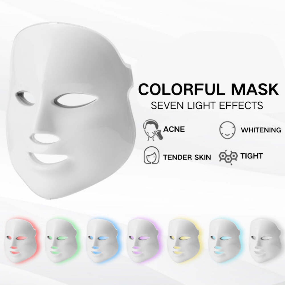 LED Photon Face Mask Skin Rejuvenation Device
