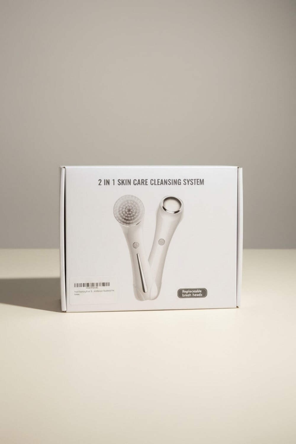 2-in-1 Facial Cleansing Brush IPX7 360 Spin Skin Care