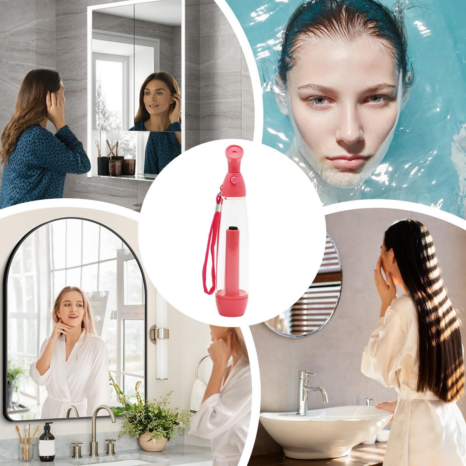 Share Nano Facial Mist Handy Facial Sprayer Handheld Beauty Device Portable Face