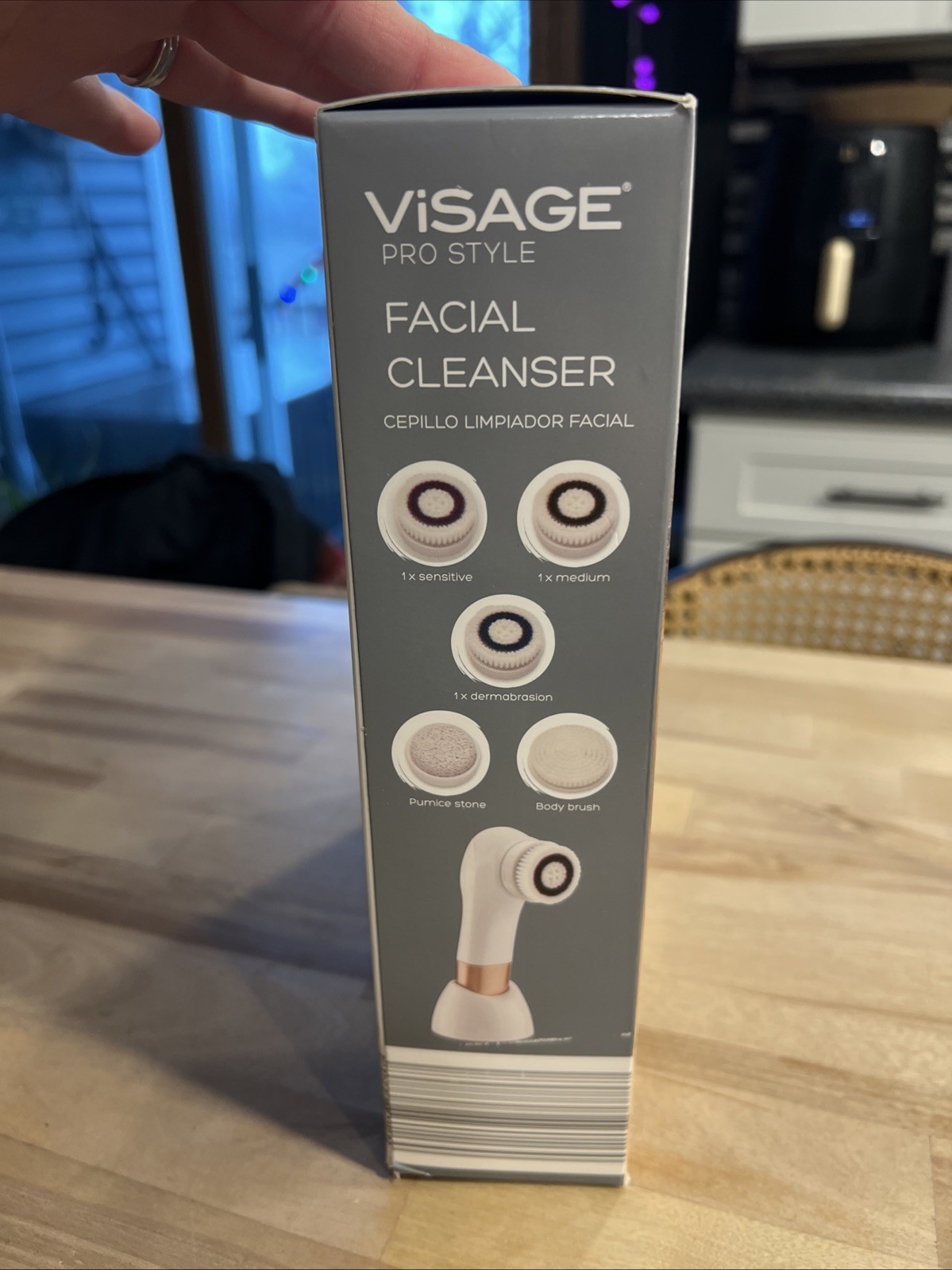 Visage Facial Cleanser New In Box 5 Attachments