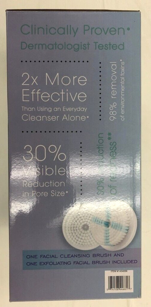 True Glow Sonic Facial Brush Kit by Conair Open Box