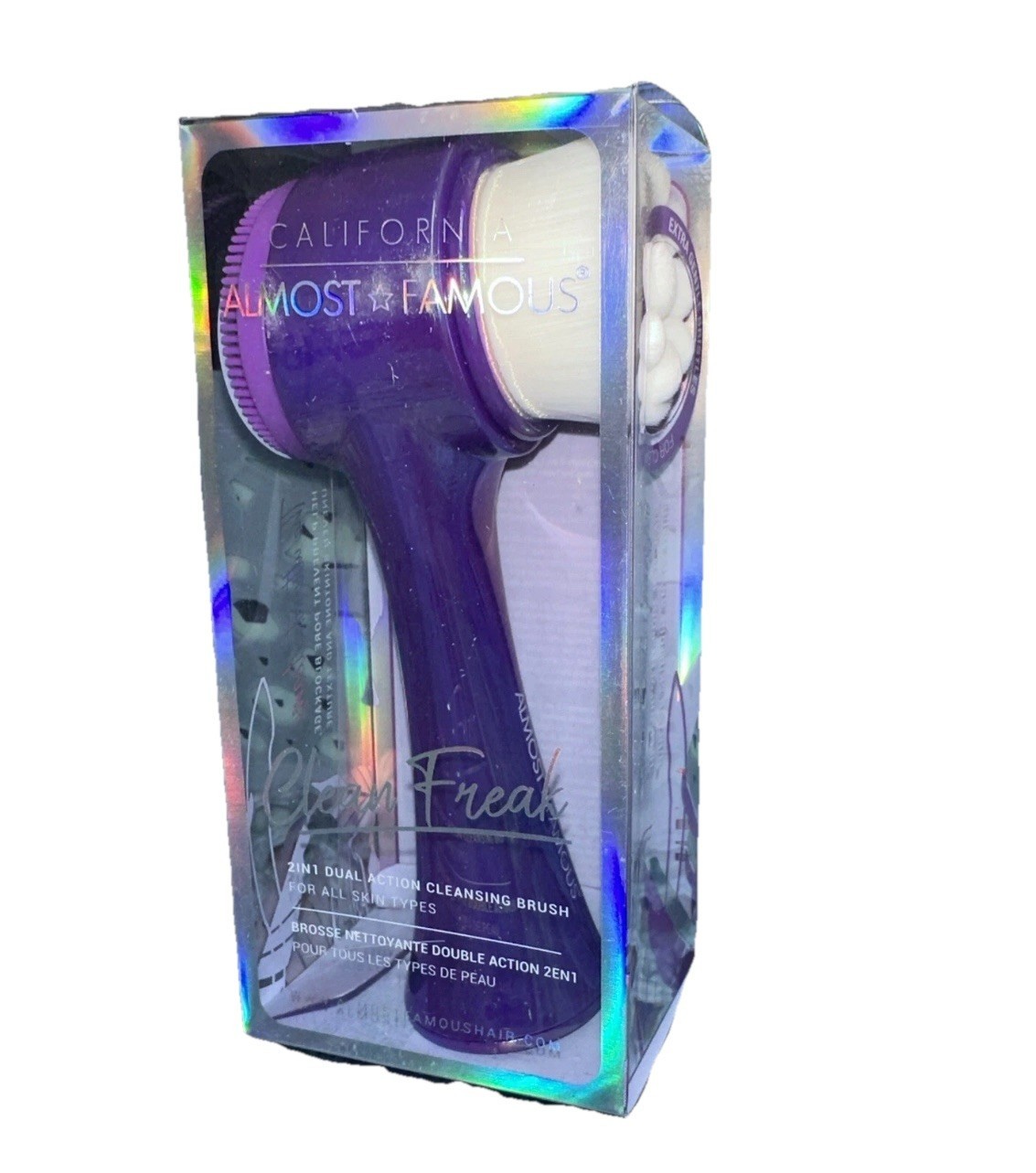 Almost Famous Clean Freak 2 in 1 Dual Action Cleansing Brush