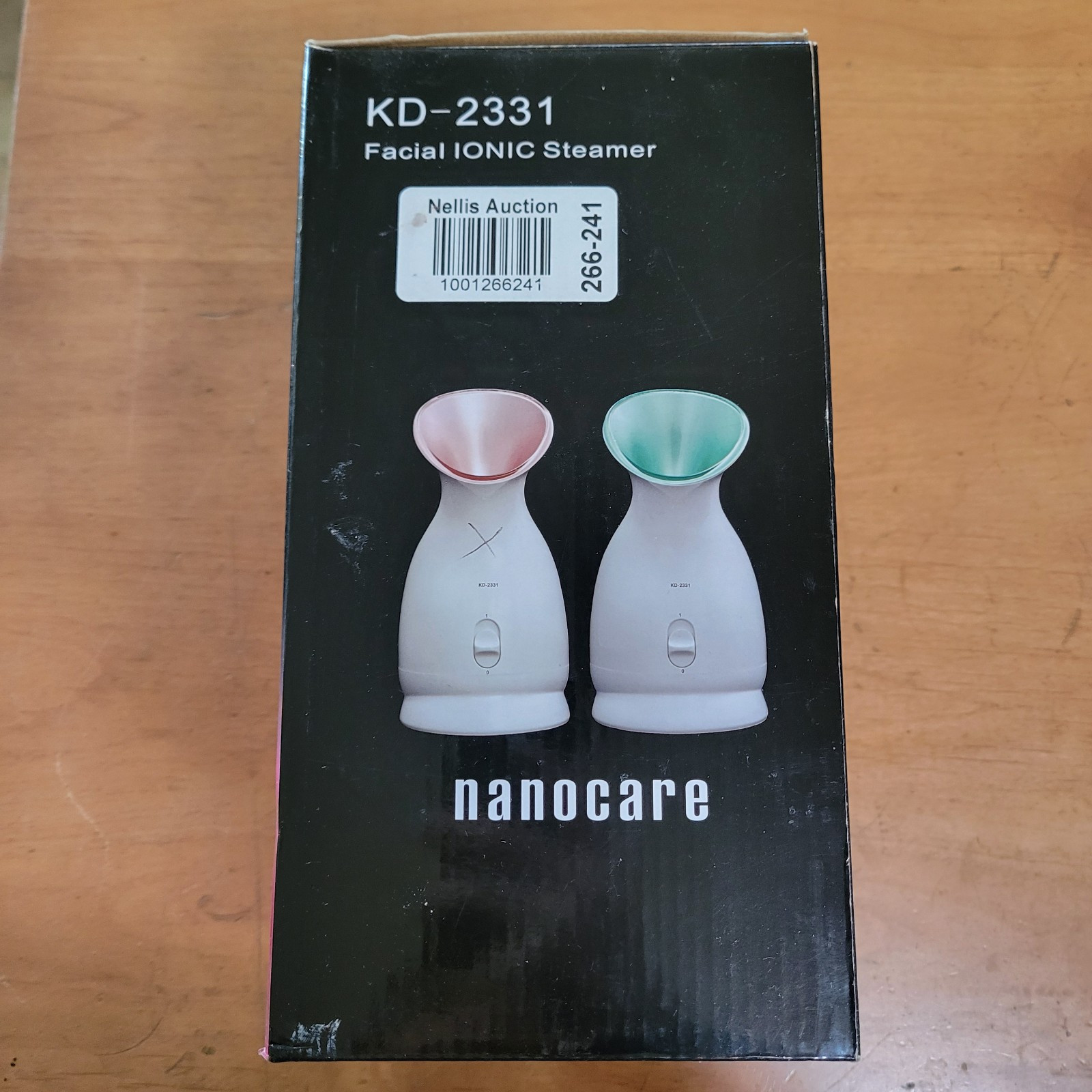NANOCARE Facial Ionic Facial Steamer Model KD-2331 PINK NEW TEI SPA ESSENTIALS
