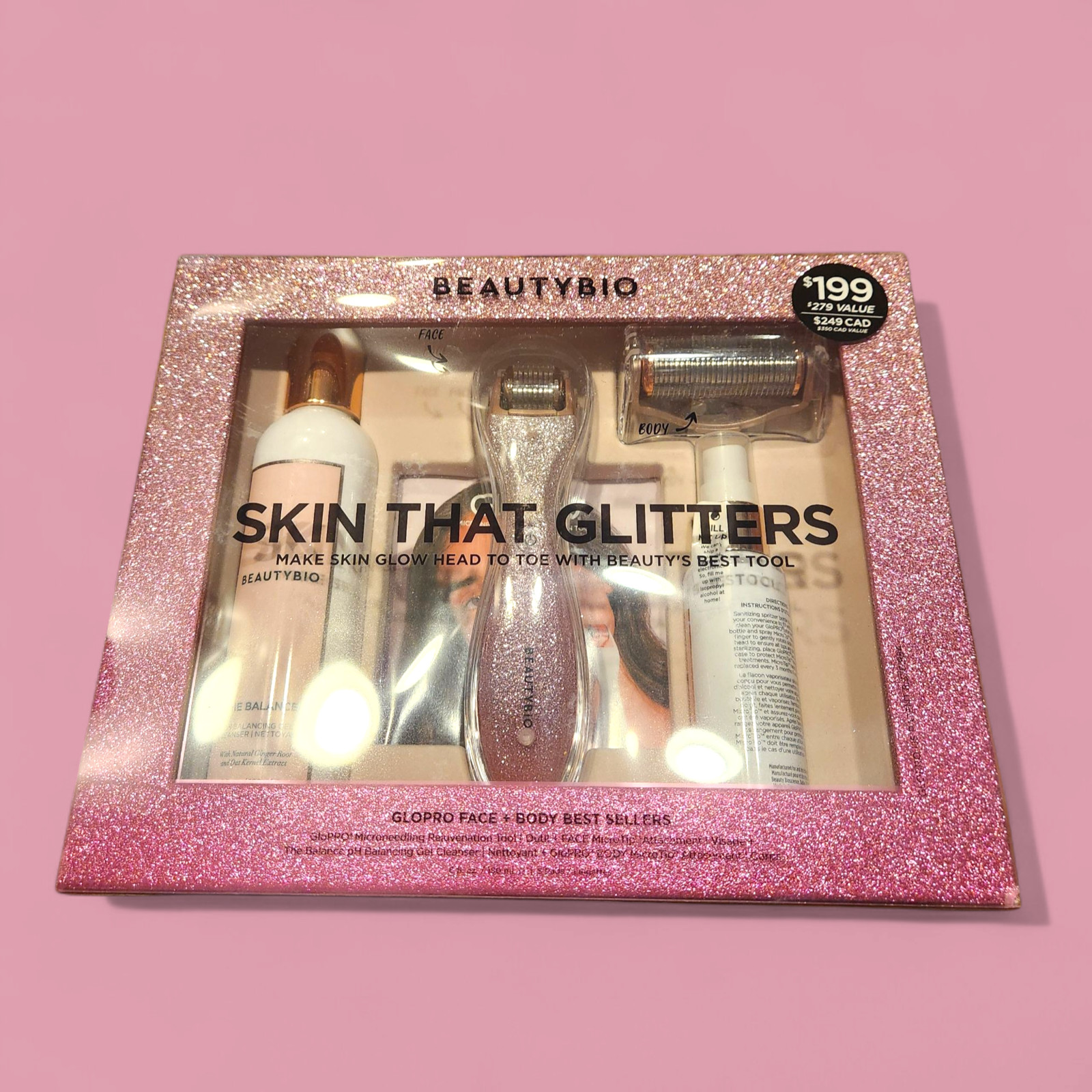 BeautyBio Skin That Glitters Glopro Face + Body Best Seller, Value $279
