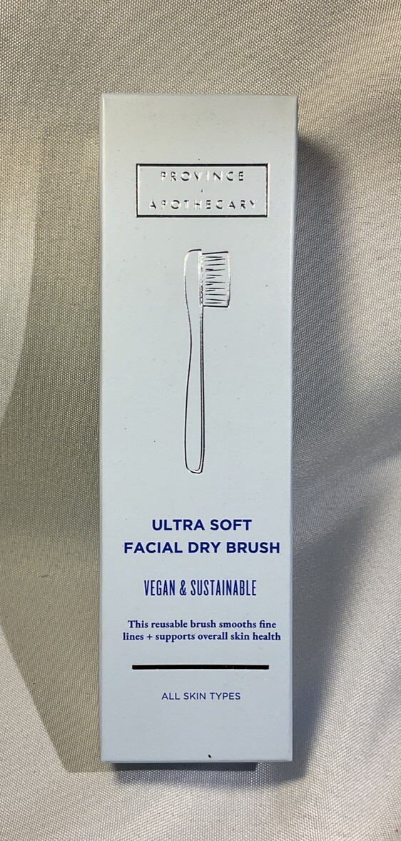 NEW IN BOX AND SEALED, PROVINCE APOTHECARY ULTRA SOFT FACIAL DRY BRUSH
