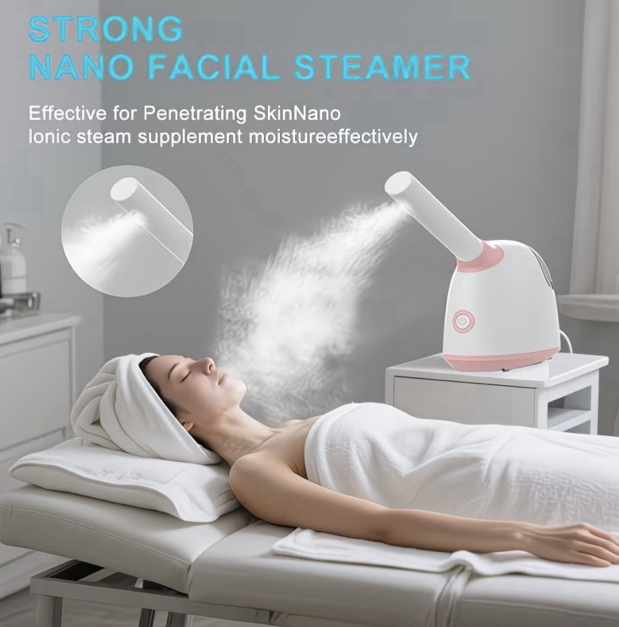 Nano Ionic Facial Steamer