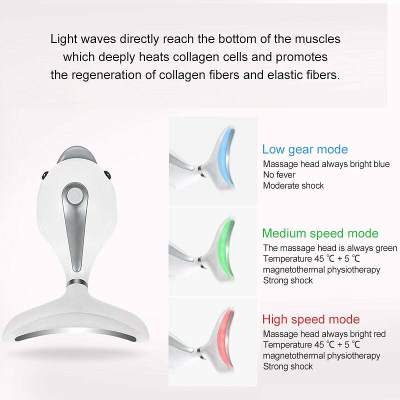 Face Neck Wrinkle Removal Machine Reduce Double Chin Skin Lifting Facial Neck Ma