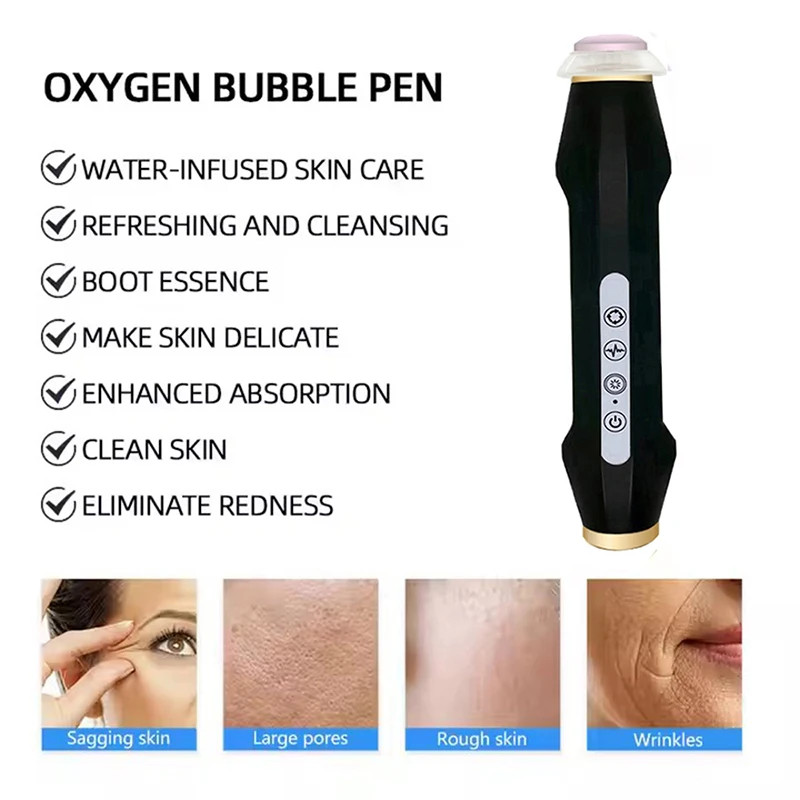 New CO2 Oxygen Bubble Device Exfoliate Oxygen Facial Machine Wrinkle Removal